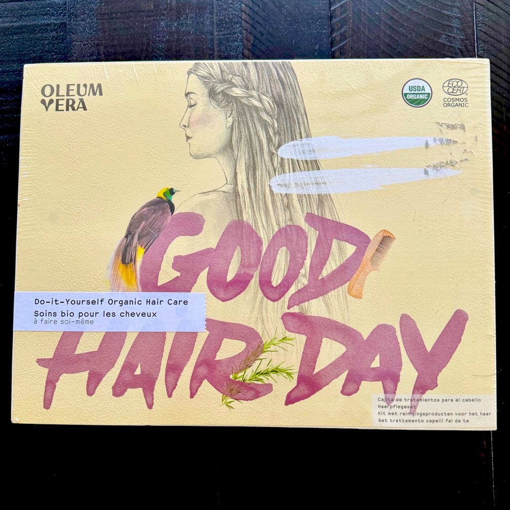 Oleum Vera-Good Hair Day-Do-it-yourself organic hair care New In Box-Unopened